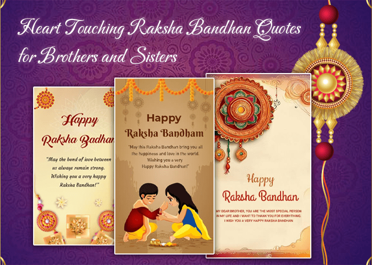 Heart Touching Raksha Bandhan Quotes for Brothers & Sisters