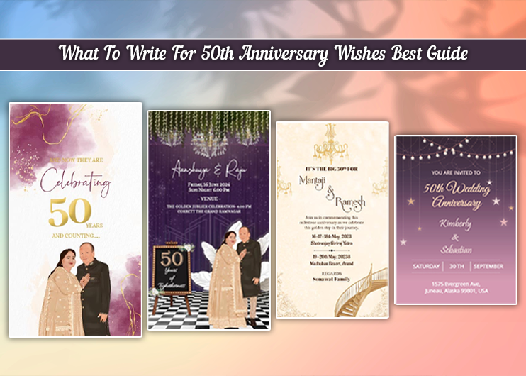 What To Write For 50th Anniversary Wishes Best Guide