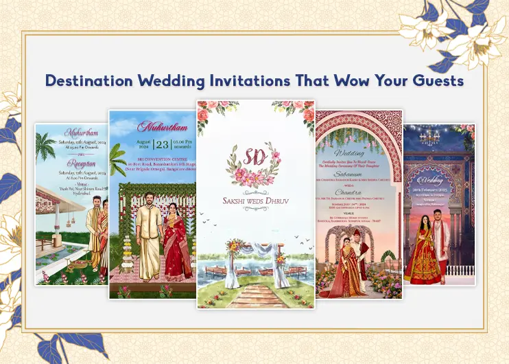 Destination Wedding Invitations That Wow Your Guests