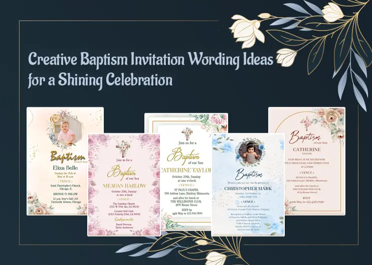 Baptism Invitation Wording Ideas for a Shining Celebration