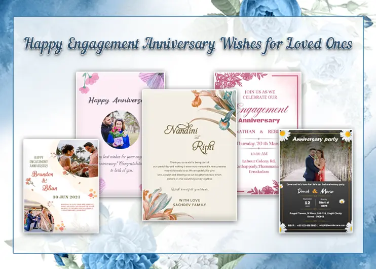 Happy Engagement Anniversary Wishes for Loved Ones